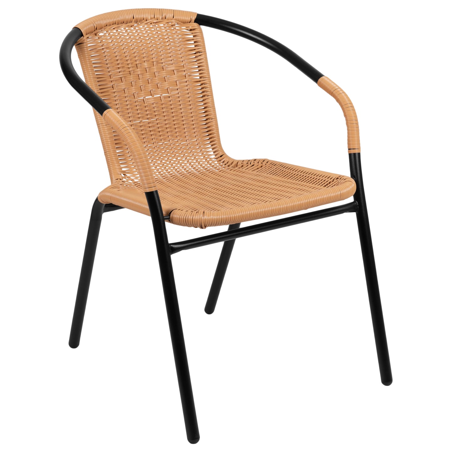 Beige Rattan Stack Chair 2-TLH-037-BGE-GG