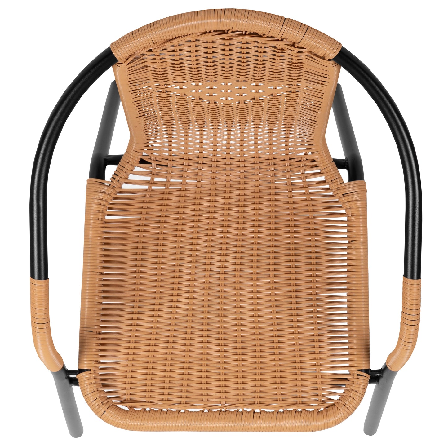 Beige Rattan Stack Chair 2-TLH-037-BGE-GG