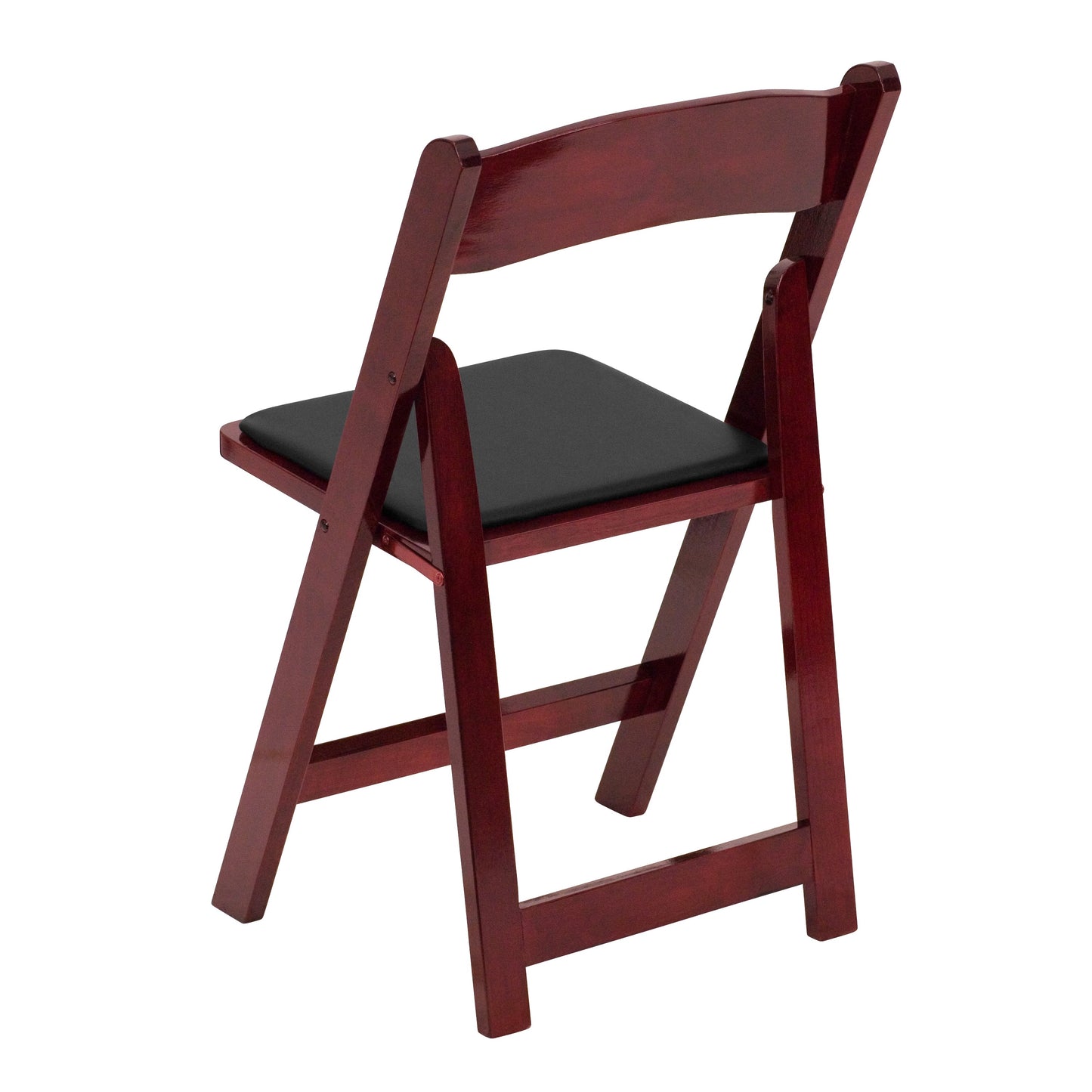 Mahogany Wood Folding Chair 2-XF-2903-MAH-WOOD-GG