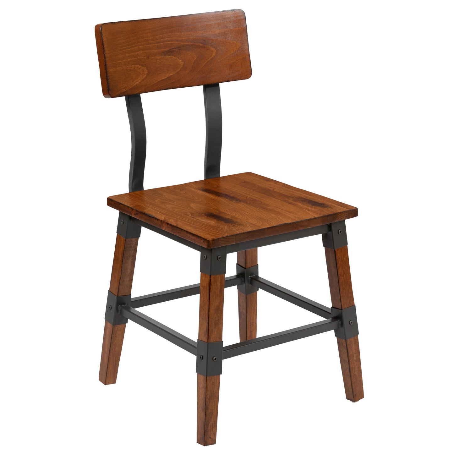 Walnut Wood Dining Chair 2-XU-DG-W0236-GG