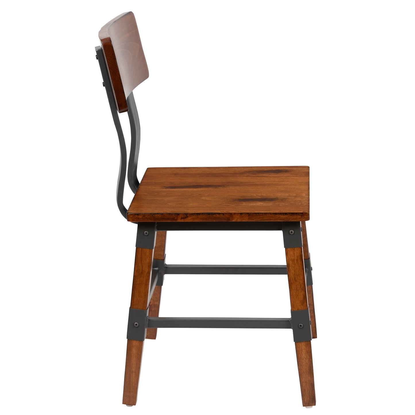 Walnut Wood Dining Chair 2-XU-DG-W0236-GG