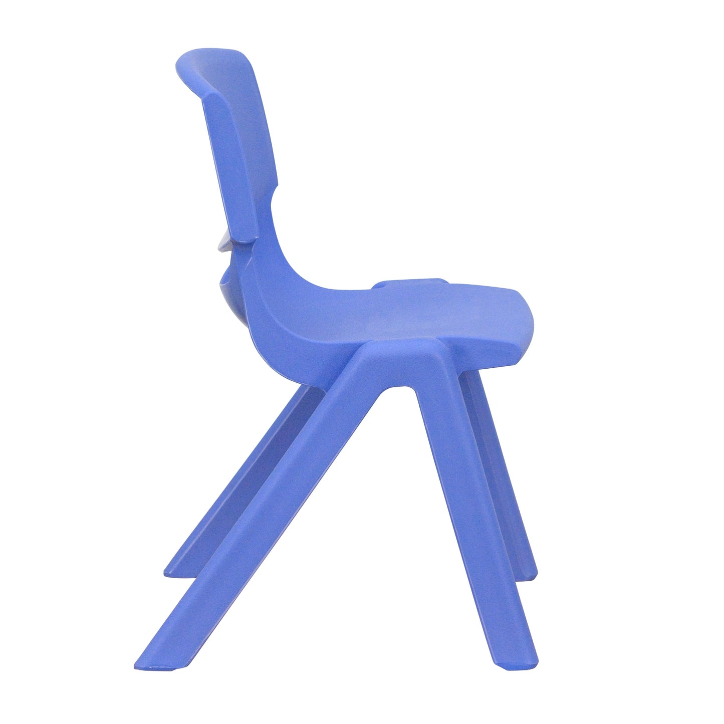 2PK Blue Plastic Stack Chair 2-YU-YCX-001-BLUE-GG