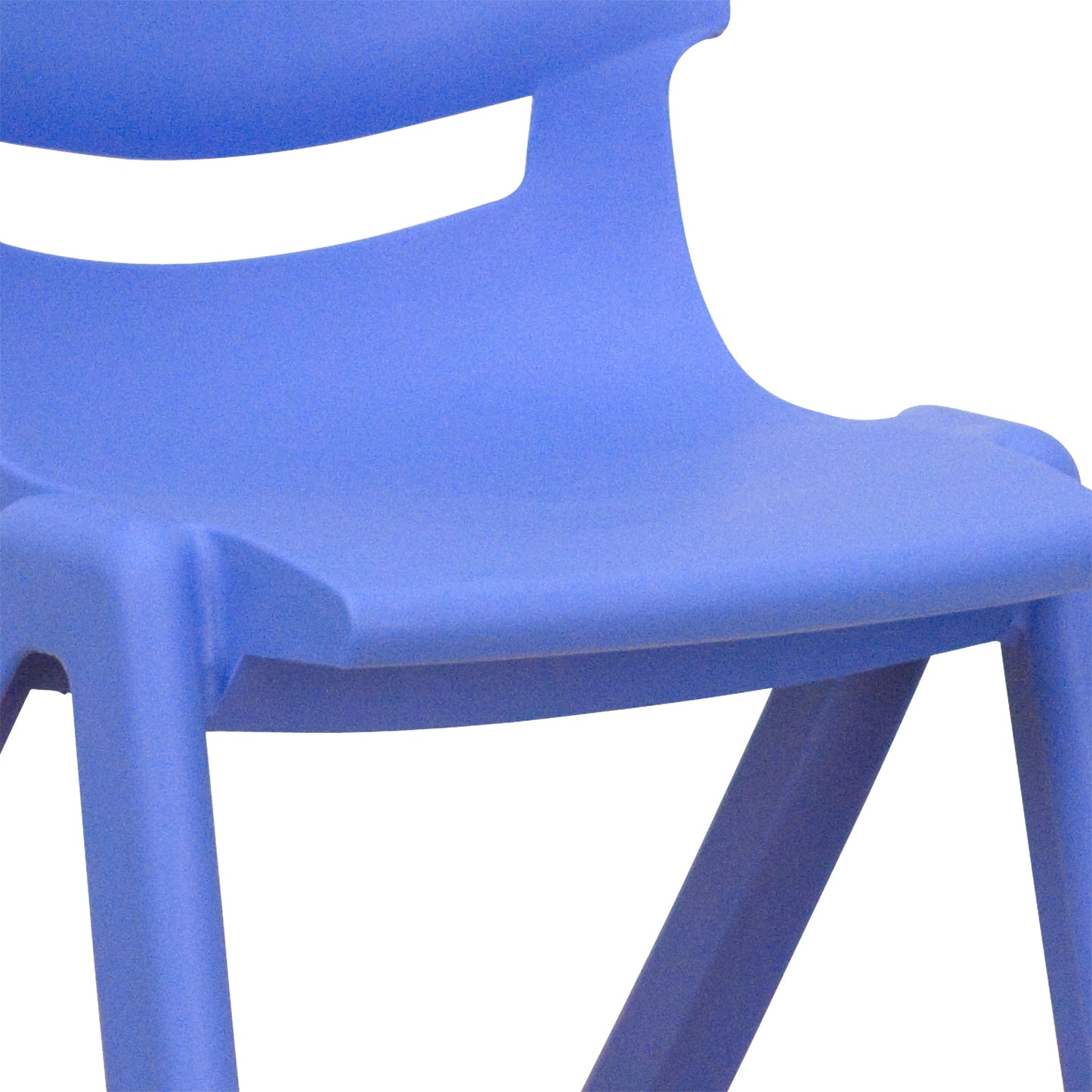 2PK Blue Plastic Stack Chair 2-YU-YCX-001-BLUE-GG