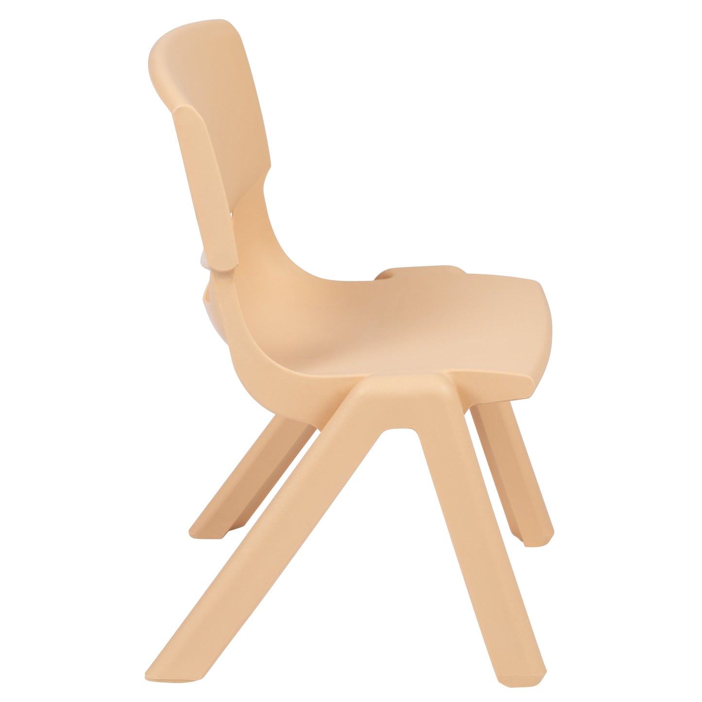 2PK Natural Plastic Chair 2-YU-YCX-001-NAT-GG