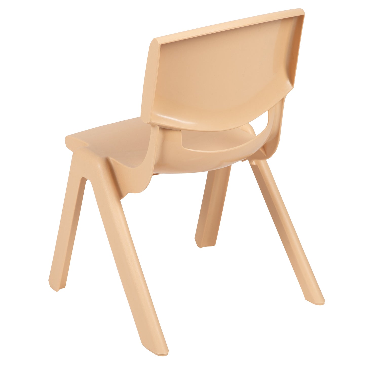 2PK Natural Plastic Chair 2-YU-YCX-001-NAT-GG