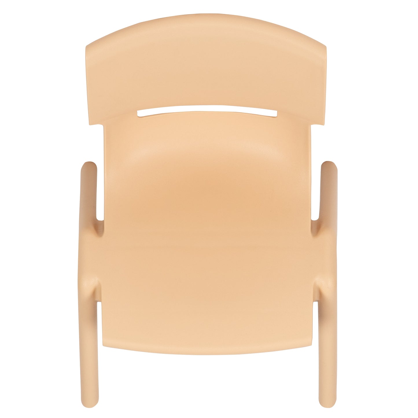 2PK Natural Plastic Chair 2-YU-YCX-001-NAT-GG