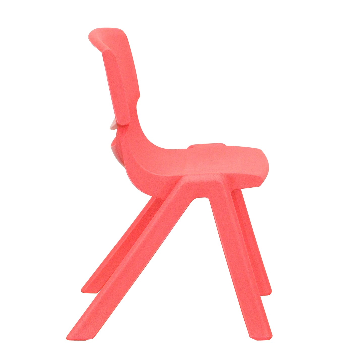 2PK Red Plastic Stack Chair 2-YU-YCX-001-RED-GG