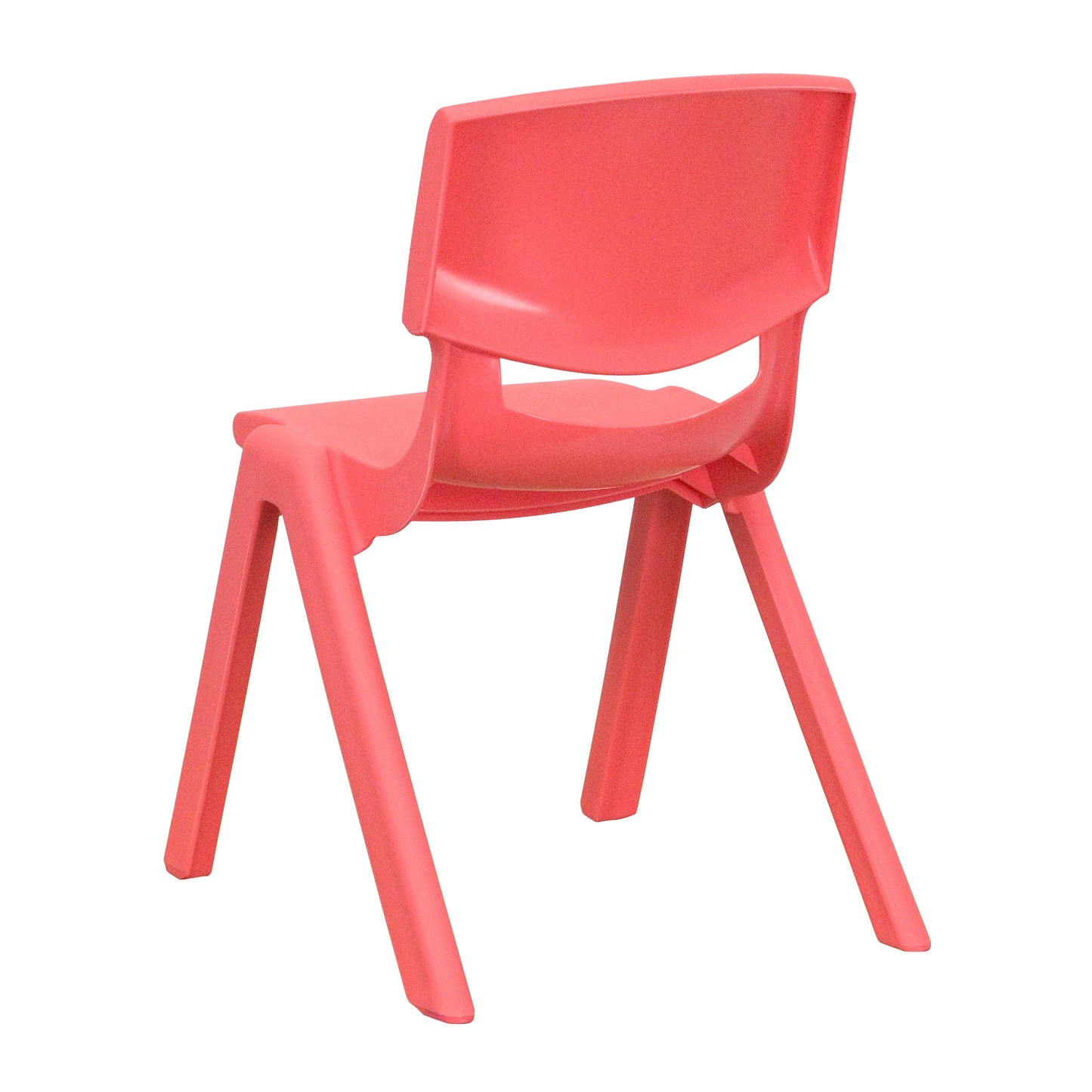 2PK Red Plastic Stack Chair 2-YU-YCX-001-RED-GG