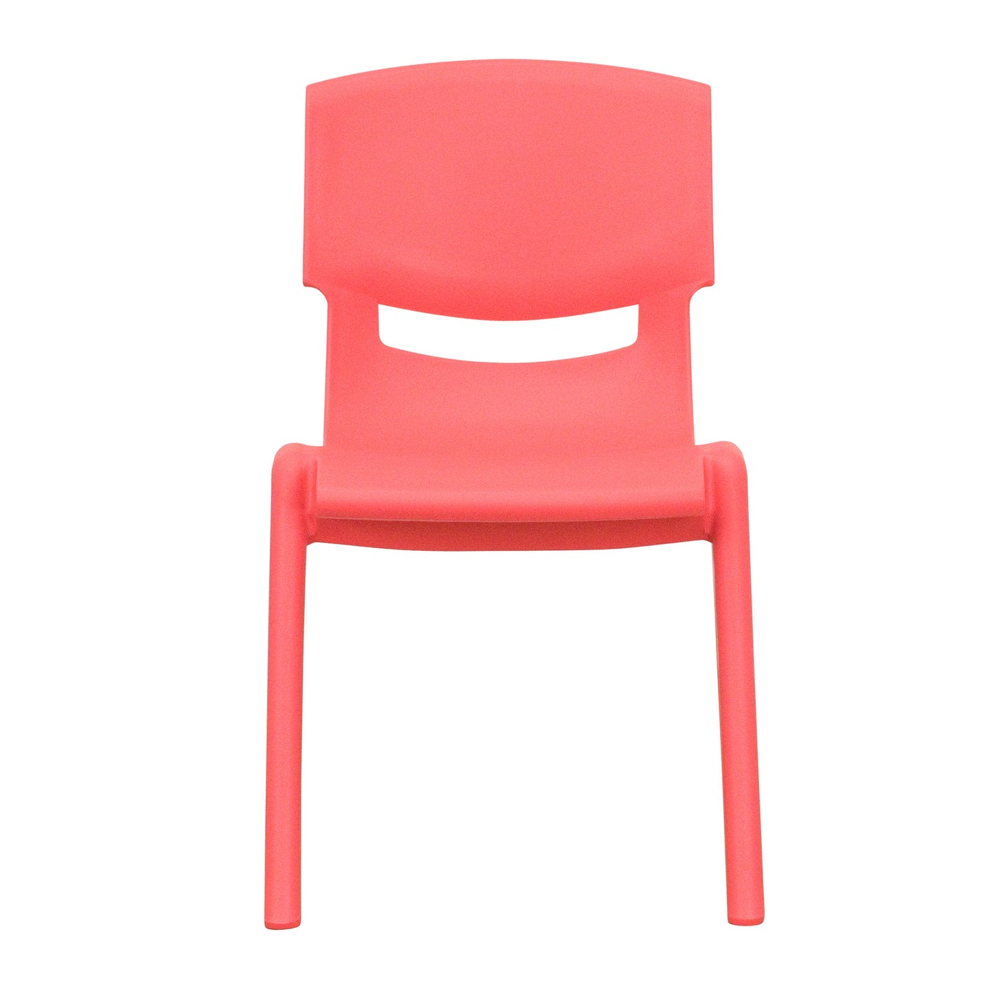 2PK Red Plastic Stack Chair 2-YU-YCX-001-RED-GG