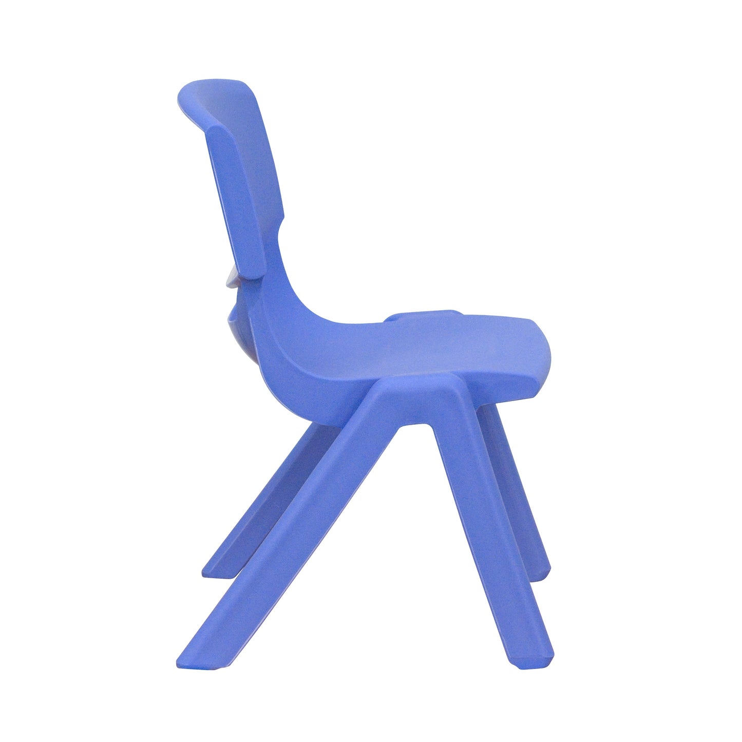 2PK Blue Plastic Stack Chair 2-YU-YCX-003-BLUE-GG