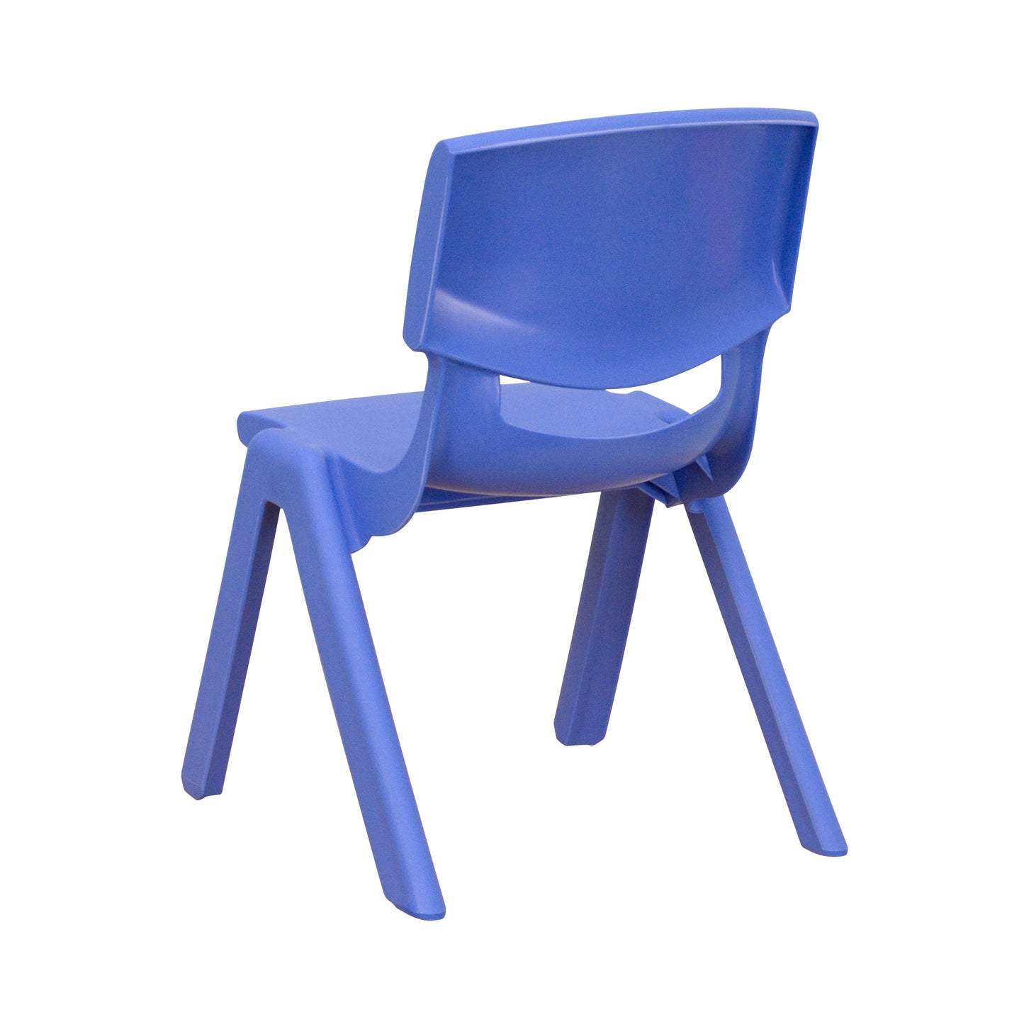 2PK Blue Plastic Stack Chair 2-YU-YCX-003-BLUE-GG