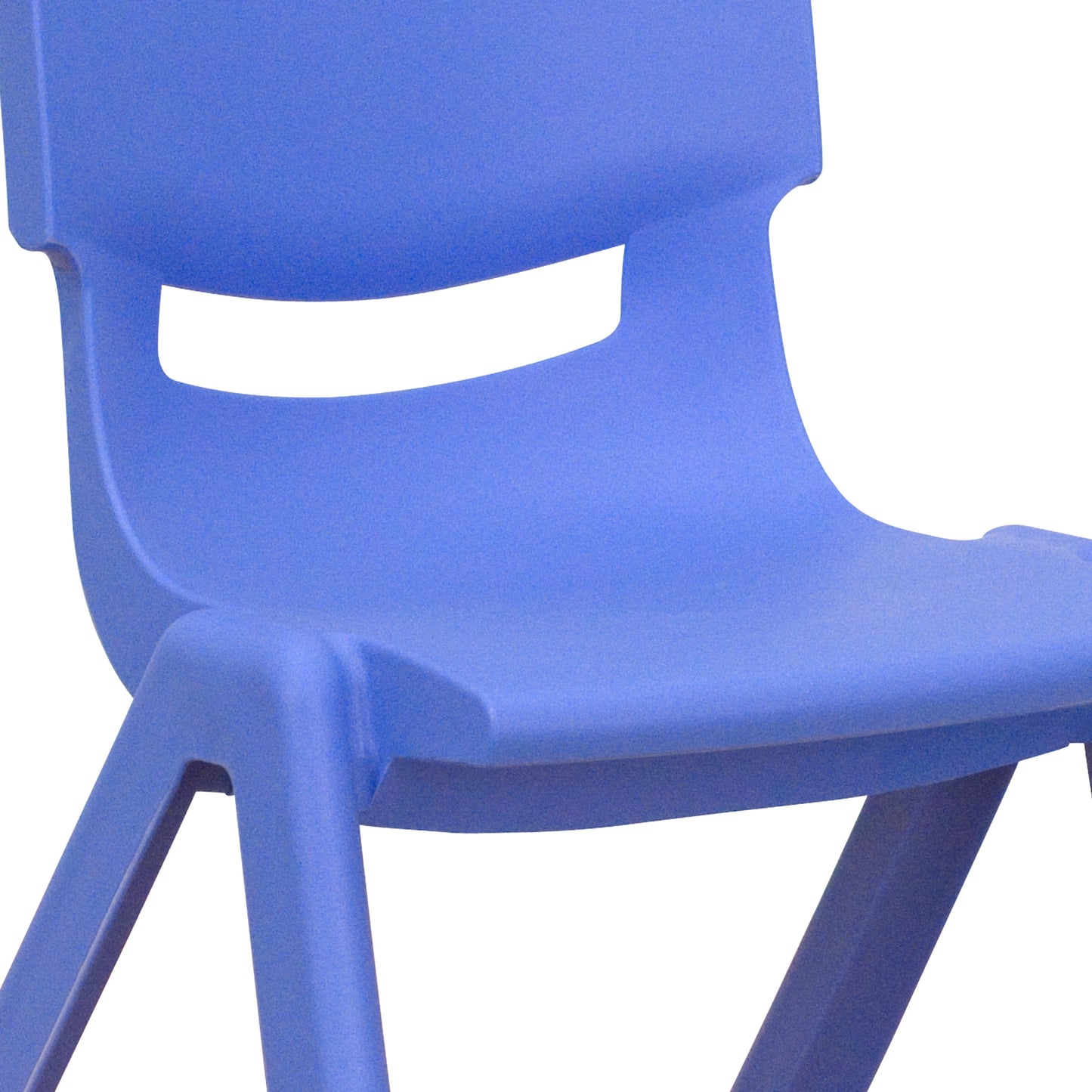 2PK Blue Plastic Stack Chair 2-YU-YCX-003-BLUE-GG