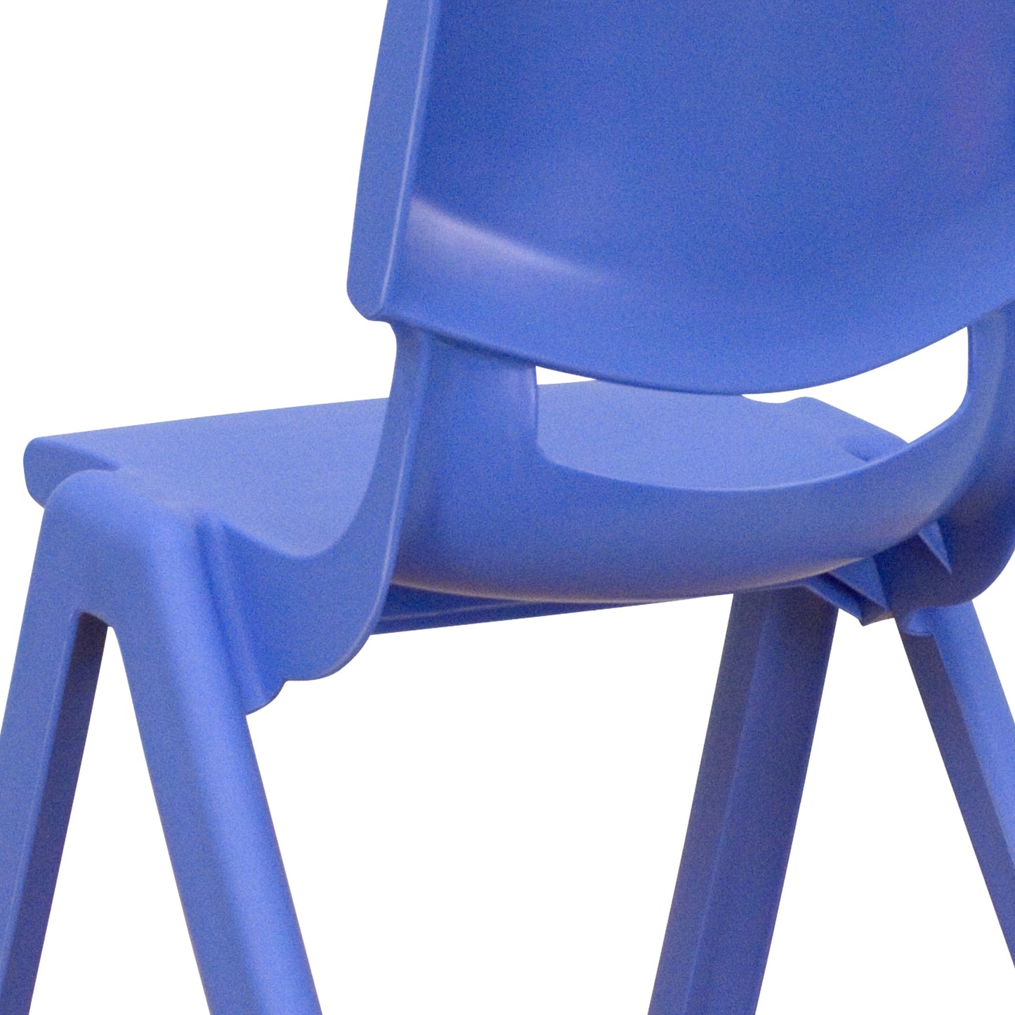 2PK Blue Plastic Stack Chair 2-YU-YCX-003-BLUE-GG