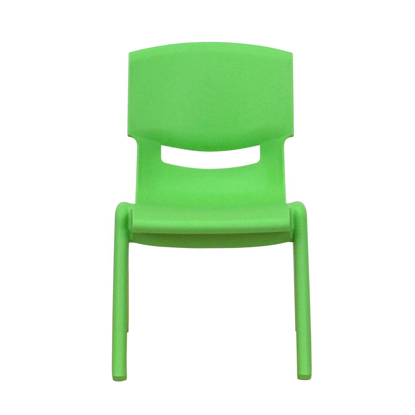 2PK Green Plastic Stack Chair 2-YU-YCX-003-GREEN-GG