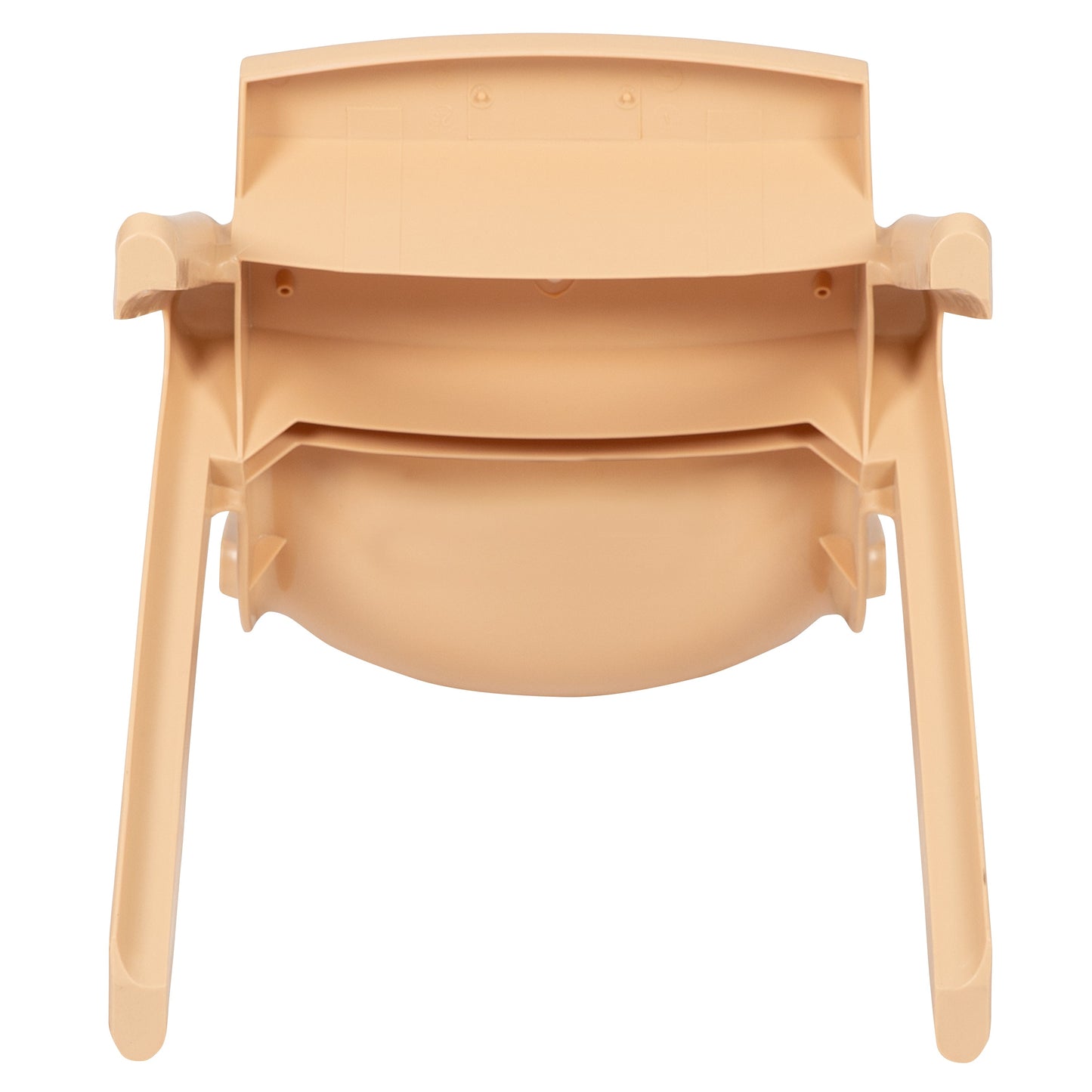 2PK Natural Plastic Chair 2-YU-YCX-003-NAT-GG