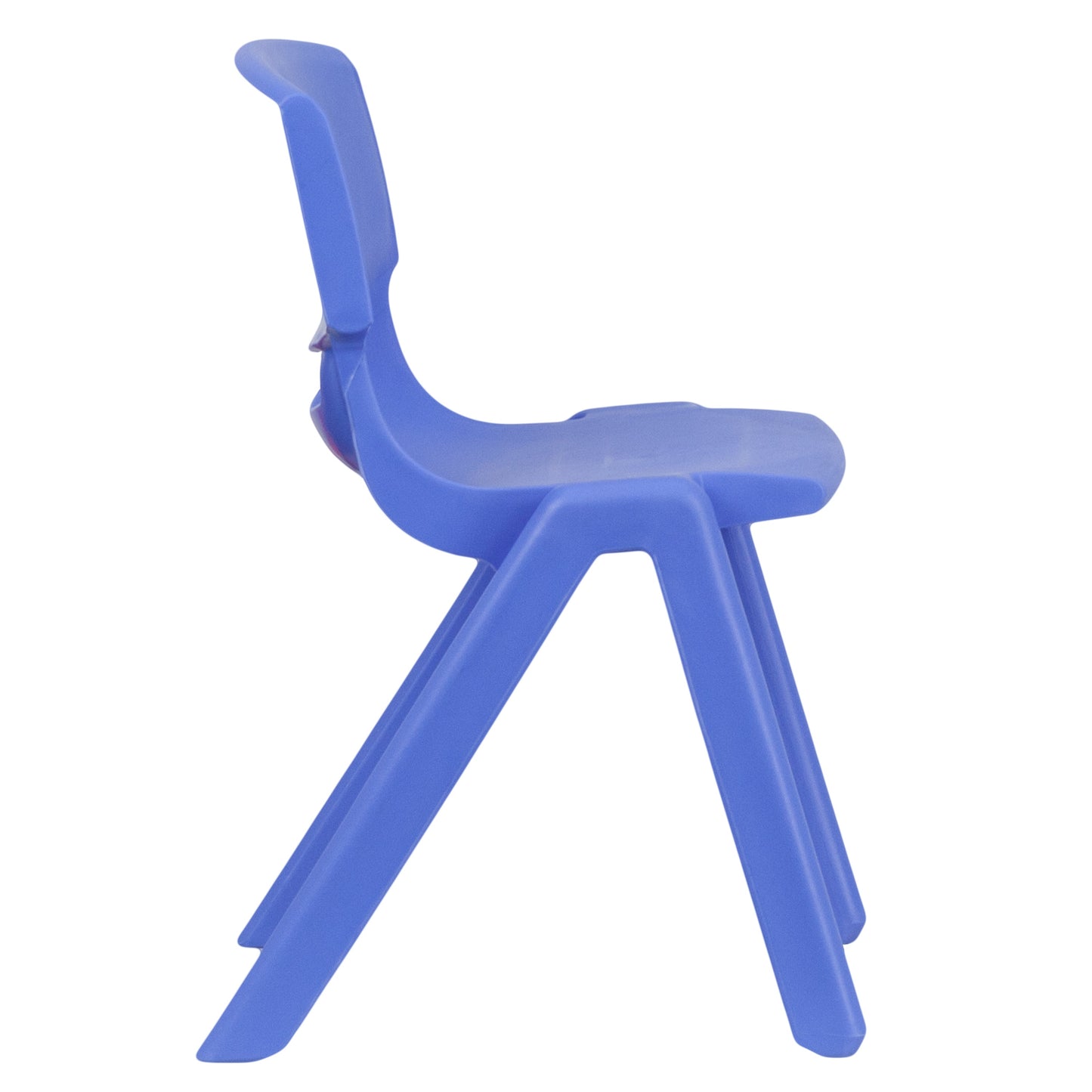 2PK Blue Plastic Stack Chair 2-YU-YCX-004-BLUE-GG