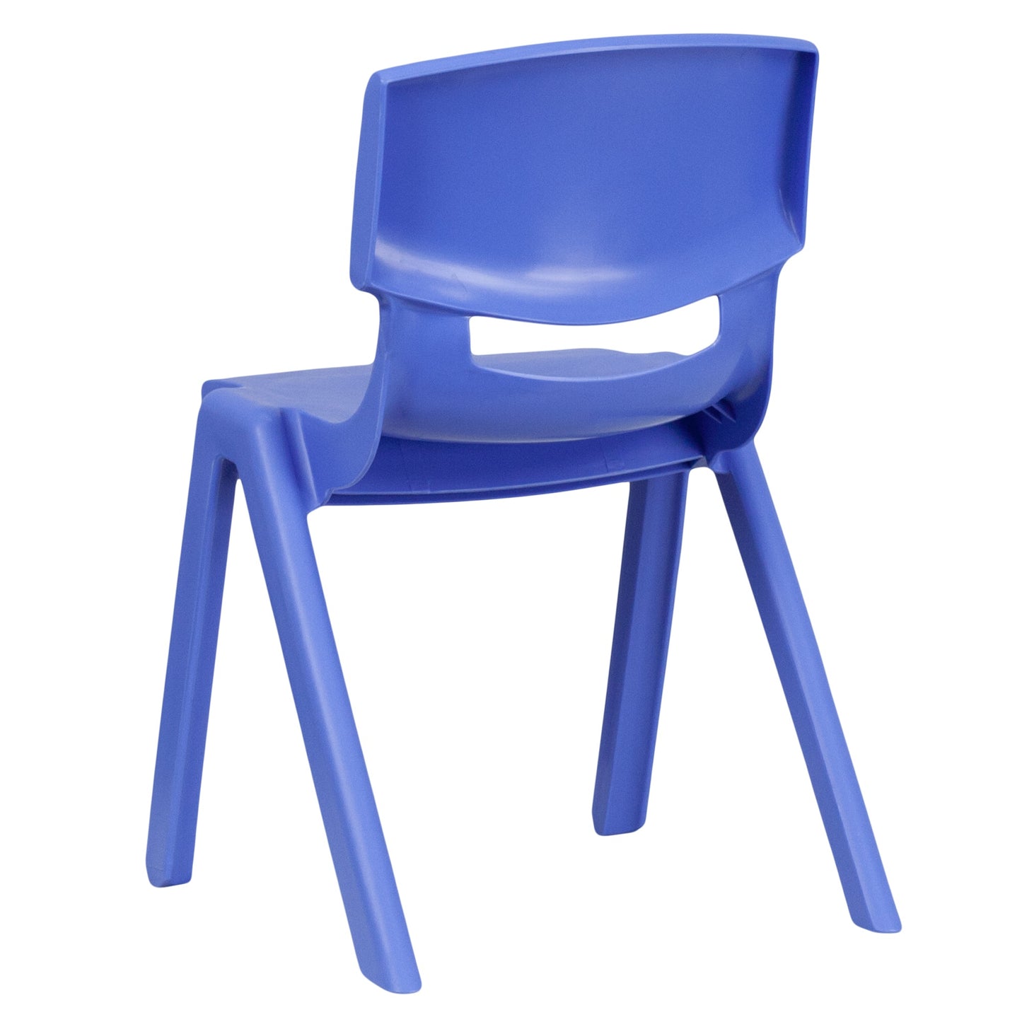 2PK Blue Plastic Stack Chair 2-YU-YCX-004-BLUE-GG