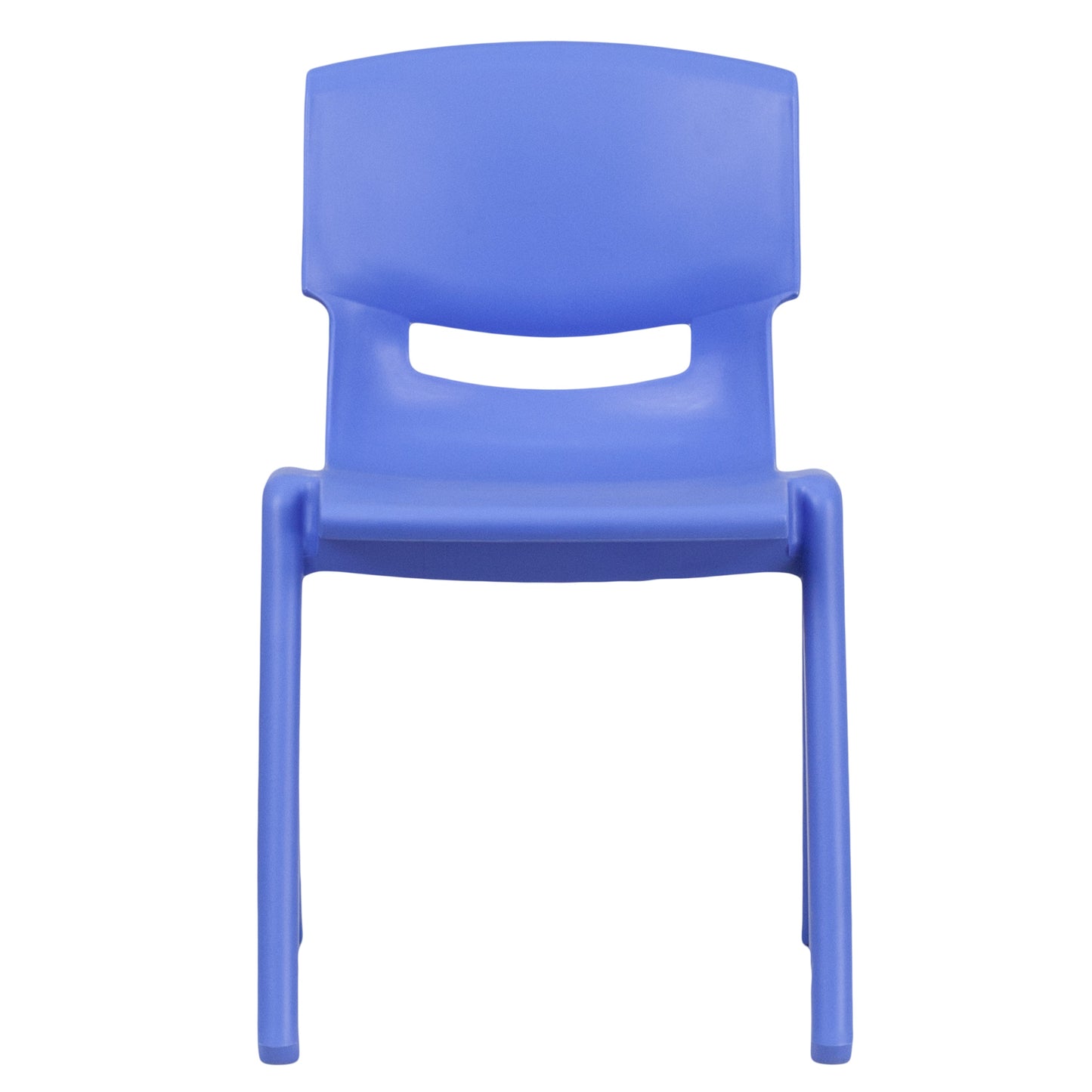 2PK Blue Plastic Stack Chair 2-YU-YCX-004-BLUE-GG