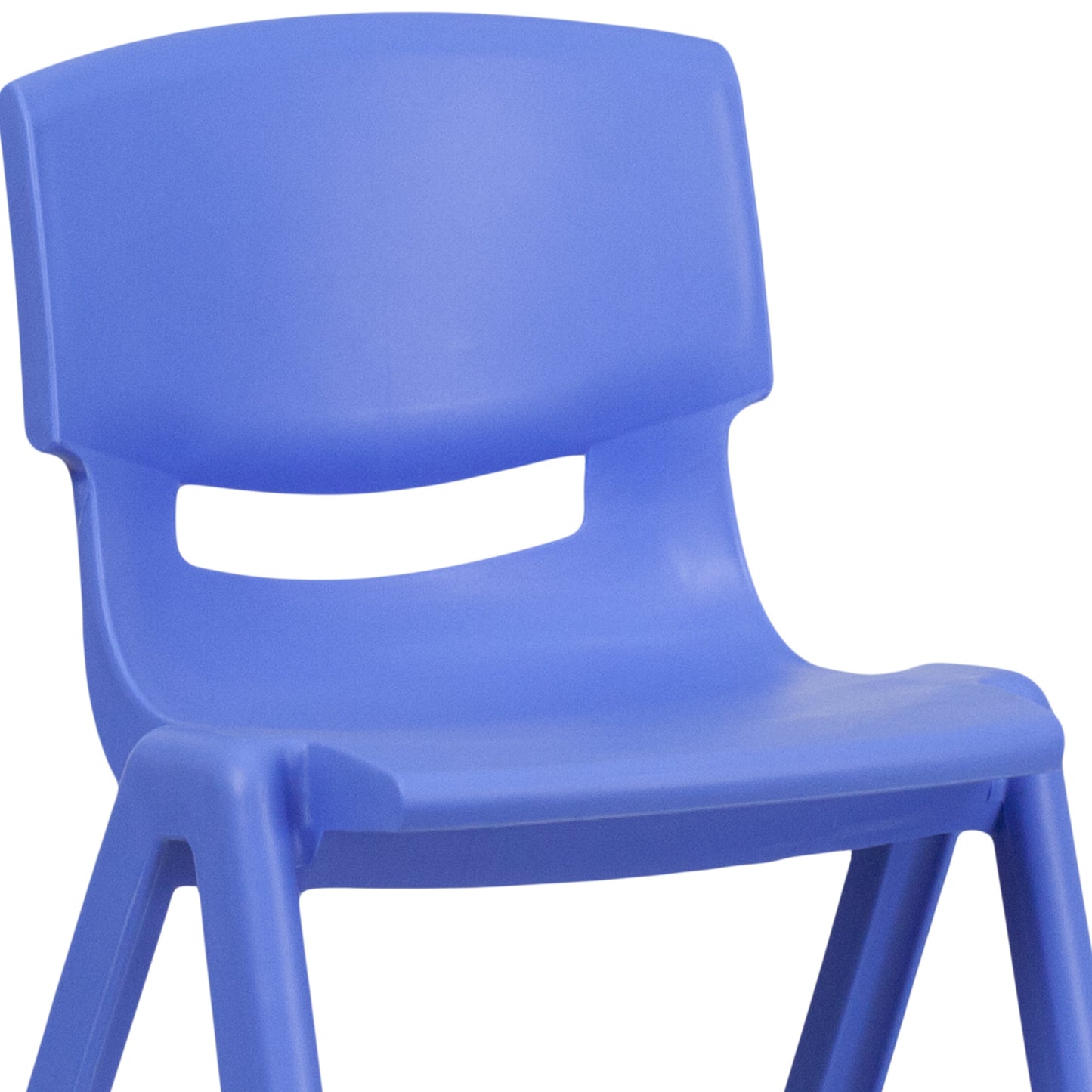 2PK Blue Plastic Stack Chair 2-YU-YCX-004-BLUE-GG