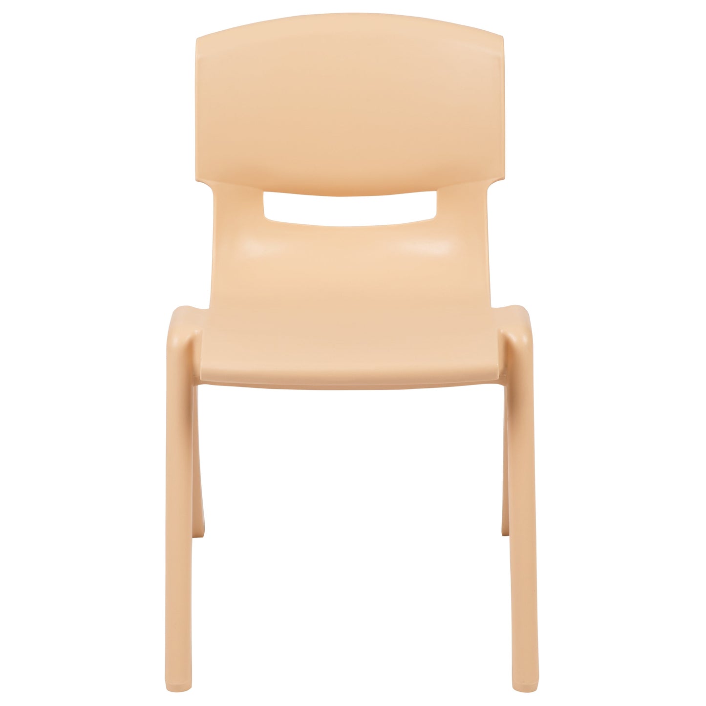 2PK Natural Plastic Chair 2-YU-YCX-004-NAT-GG