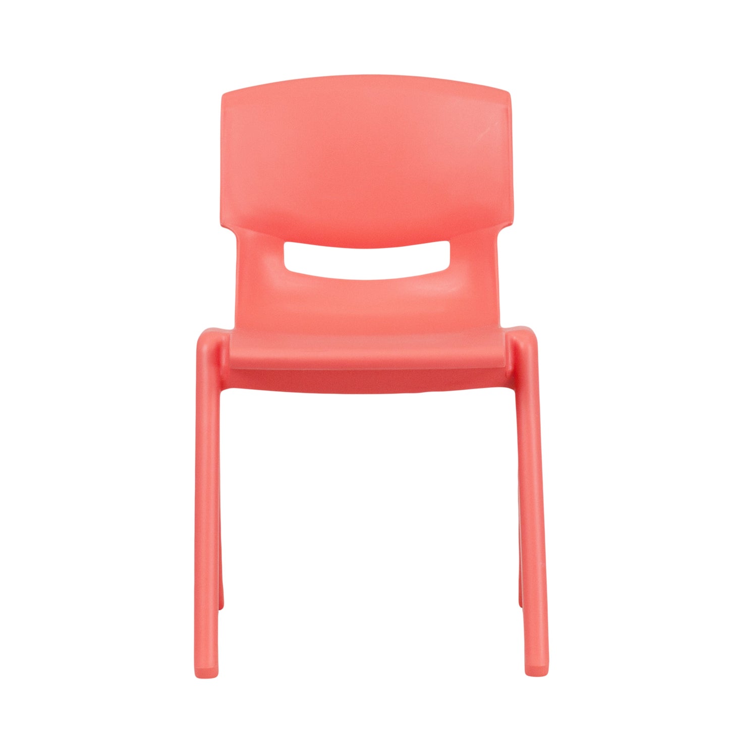 2PK Red Plastic Stack Chair 2-YU-YCX-004-RED-GG