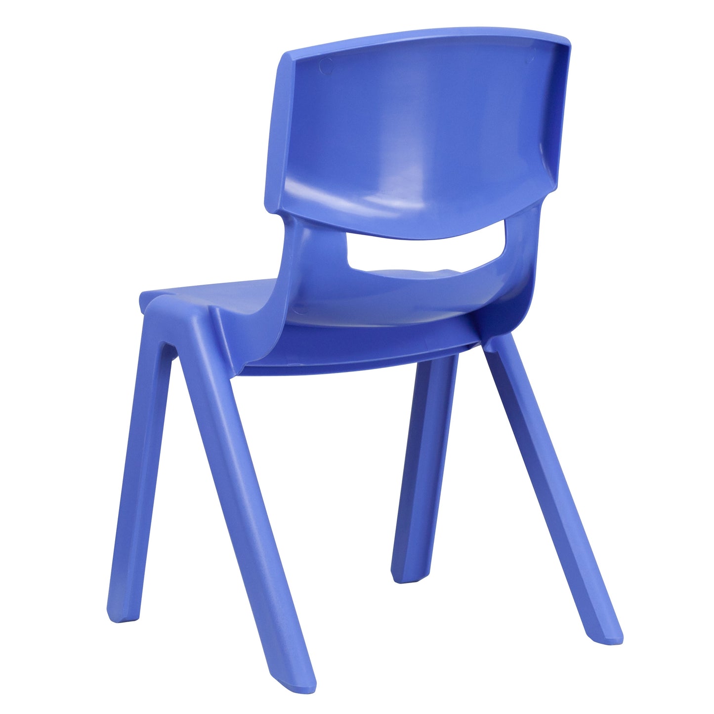 2PK Blue Plastic Stack Chair 2-YU-YCX-005-BLUE-GG