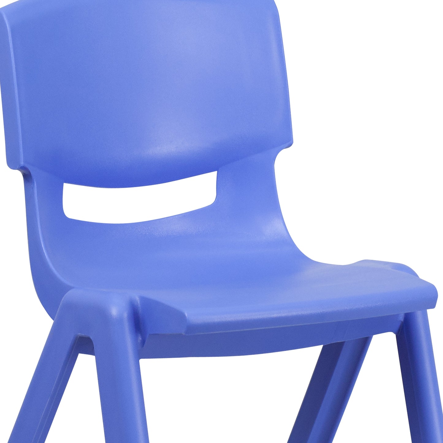 2PK Blue Plastic Stack Chair 2-YU-YCX-005-BLUE-GG