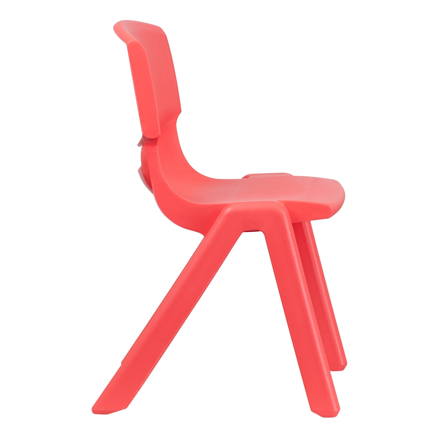 2PK Red Plastic Stack Chair 2-YU-YCX-005-RED-GG