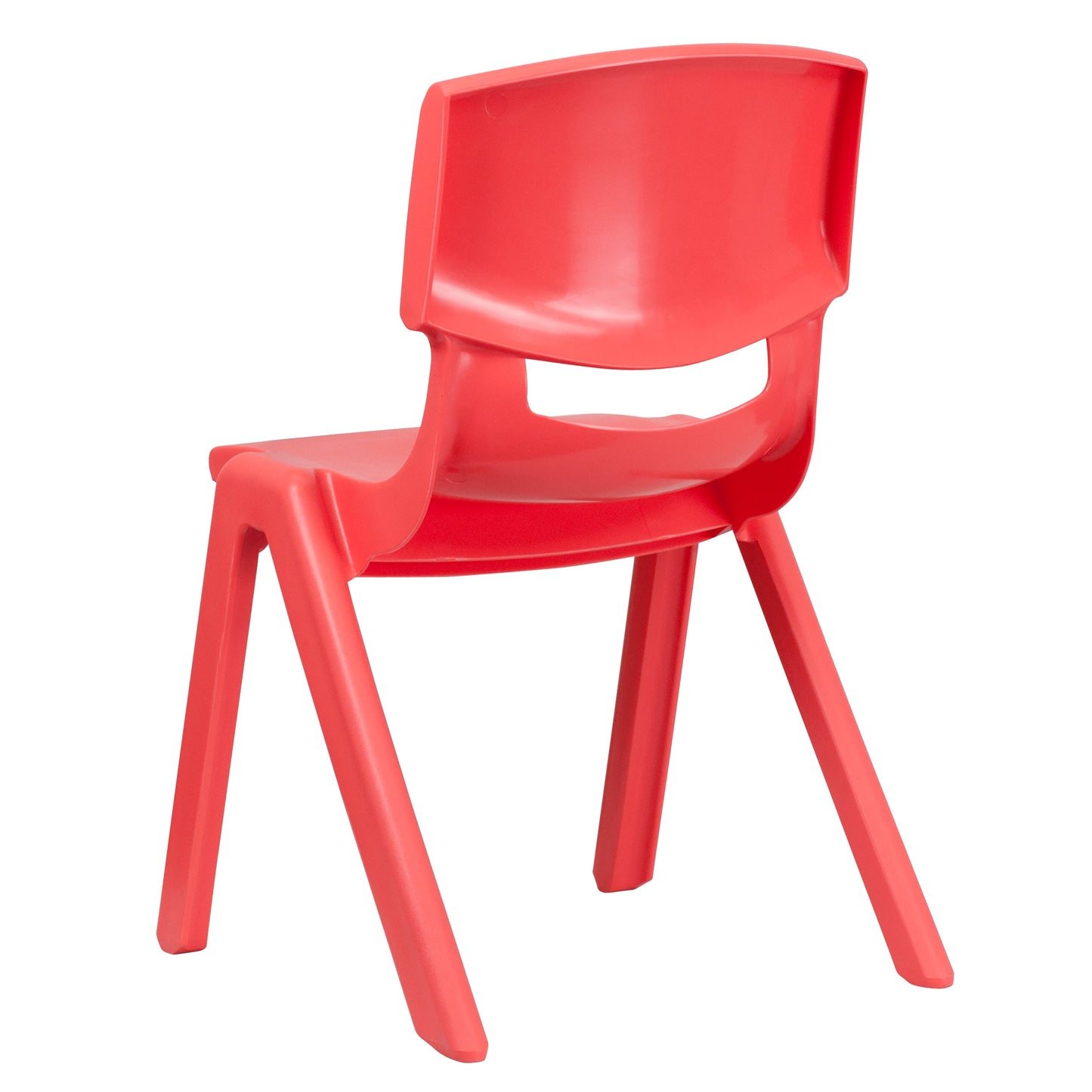 2PK Red Plastic Stack Chair 2-YU-YCX-005-RED-GG