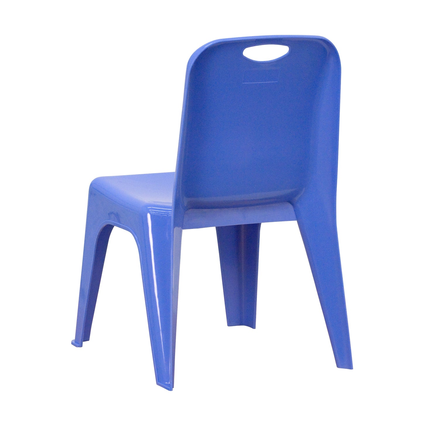 2PK Blue Plastic Stack Chair 2-YU-YCX-011-BLUE-GG