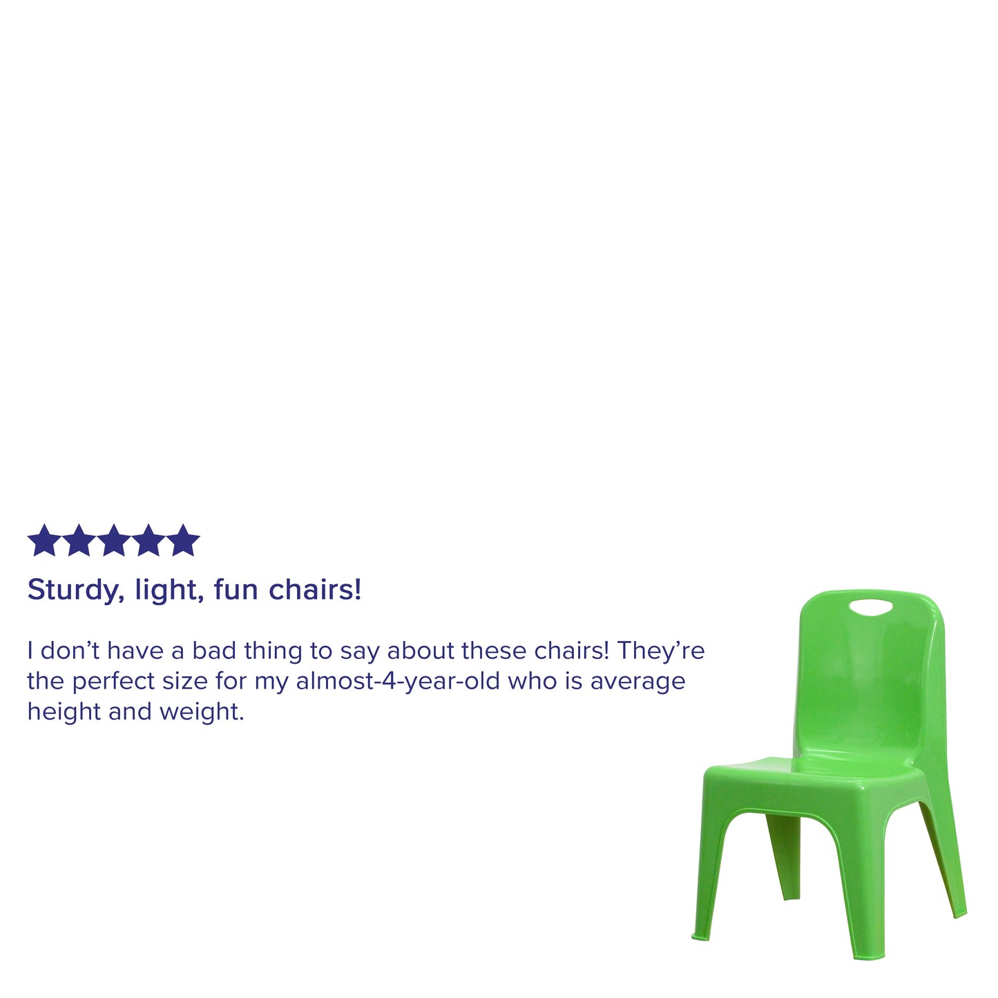 2PK Green Plastic Stack Chair 2-YU-YCX-011-GREEN-GG