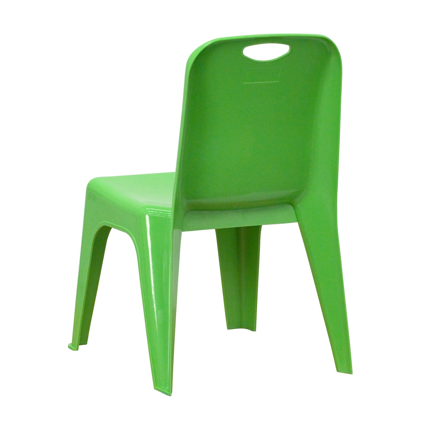 2PK Green Plastic Stack Chair 2-YU-YCX-011-GREEN-GG