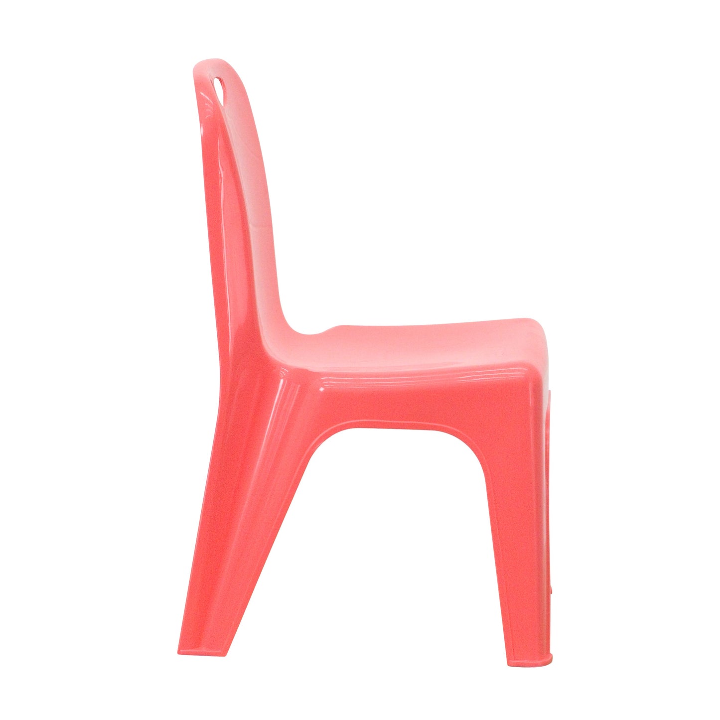 2PK Red Plastic Stack Chair 2-YU-YCX-011-RED-GG