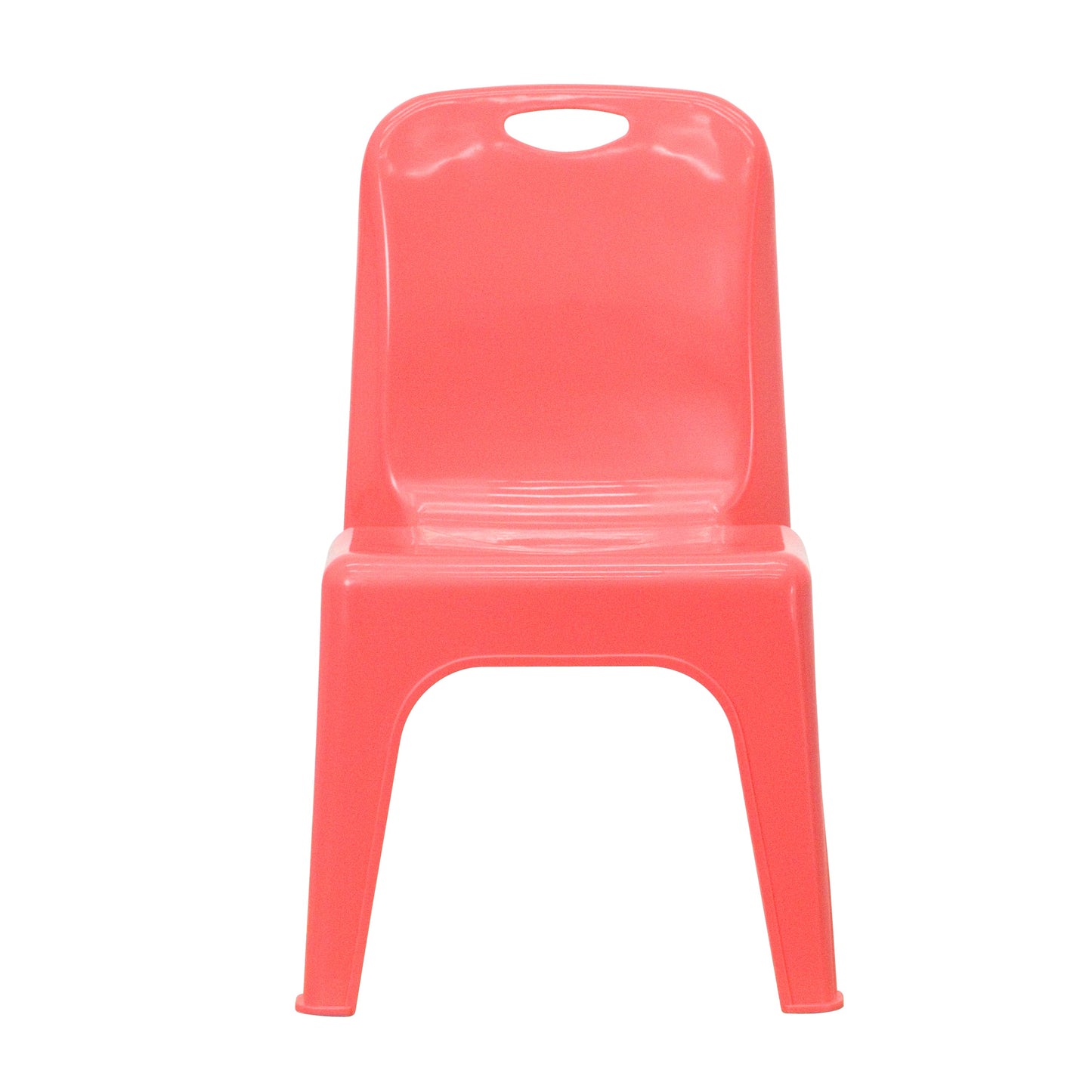 2PK Red Plastic Stack Chair 2-YU-YCX-011-RED-GG