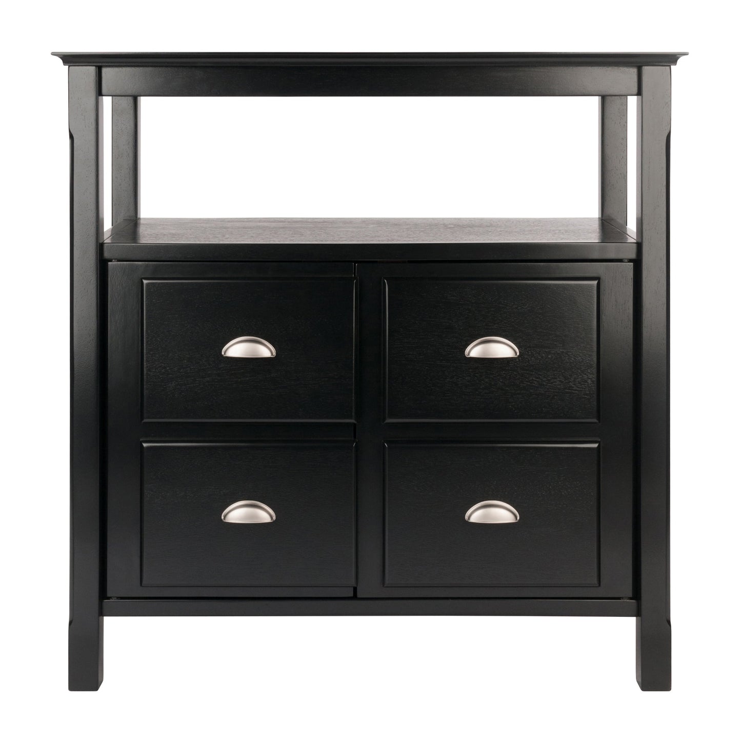 Timber Buffet Cabinet, Black