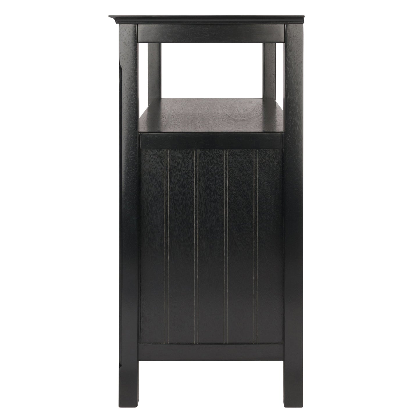 Timber Buffet Cabinet, Black