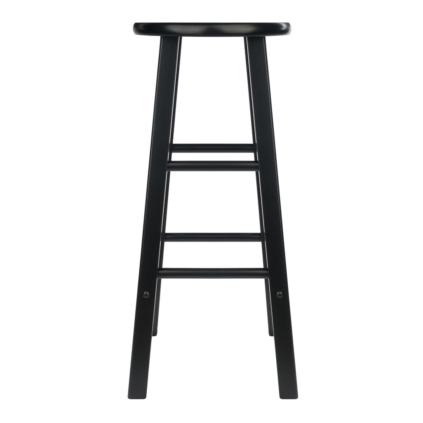 Element 2-Pc Bar Stool Set, Black