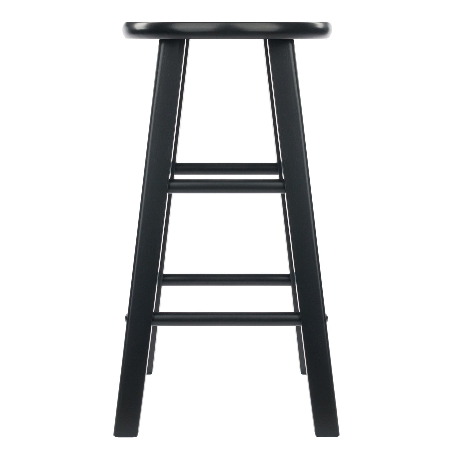 Element 2-Pc Counter Stool Set, Black