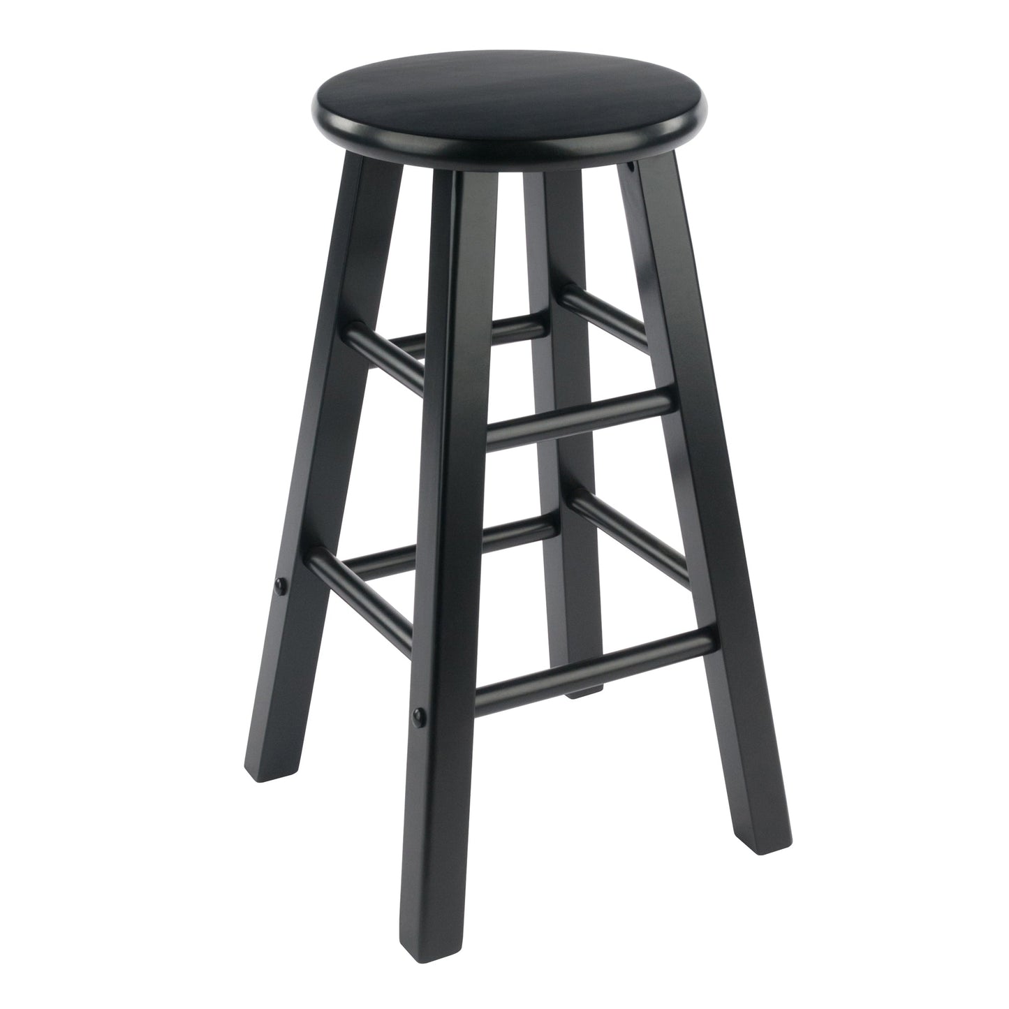 Element 2-Pc Counter Stool Set, Black