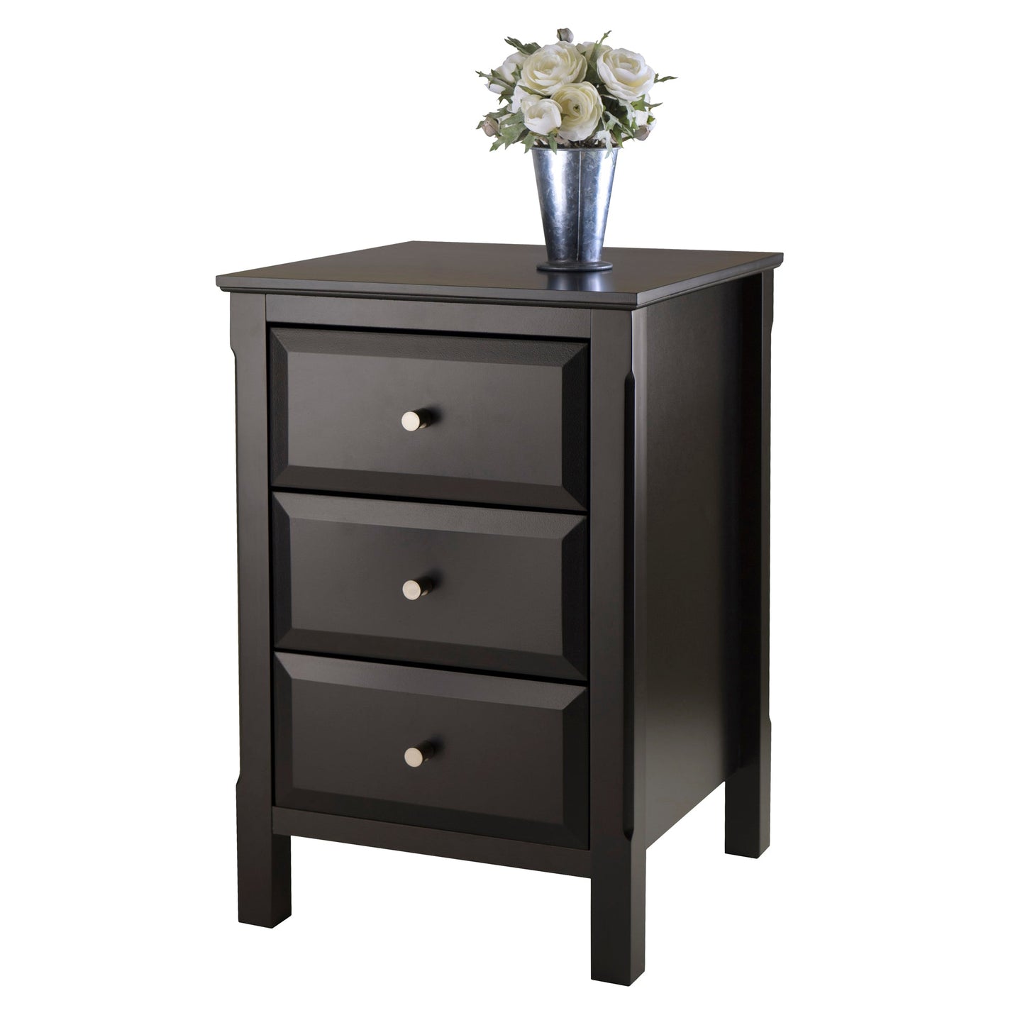 Timmy Accent Table, Nightstand, Black