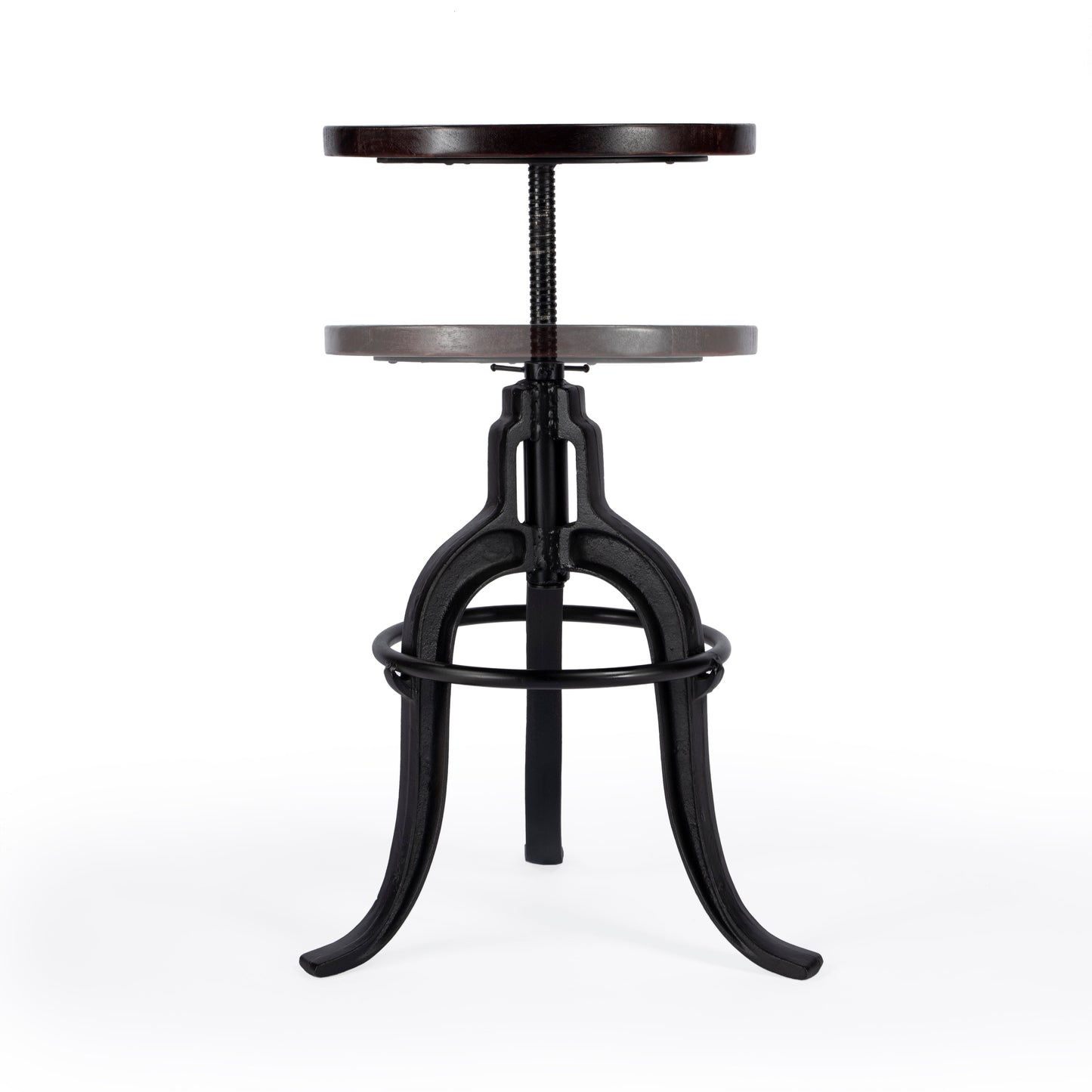 Gladney Iron Swivel 22" Bar Stool in Multi-Color  2049025