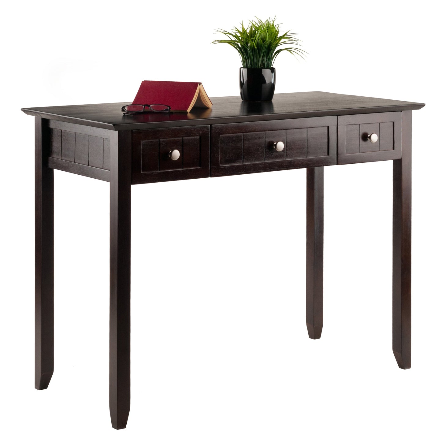 Burke Home Office Writing Desk, Coffee