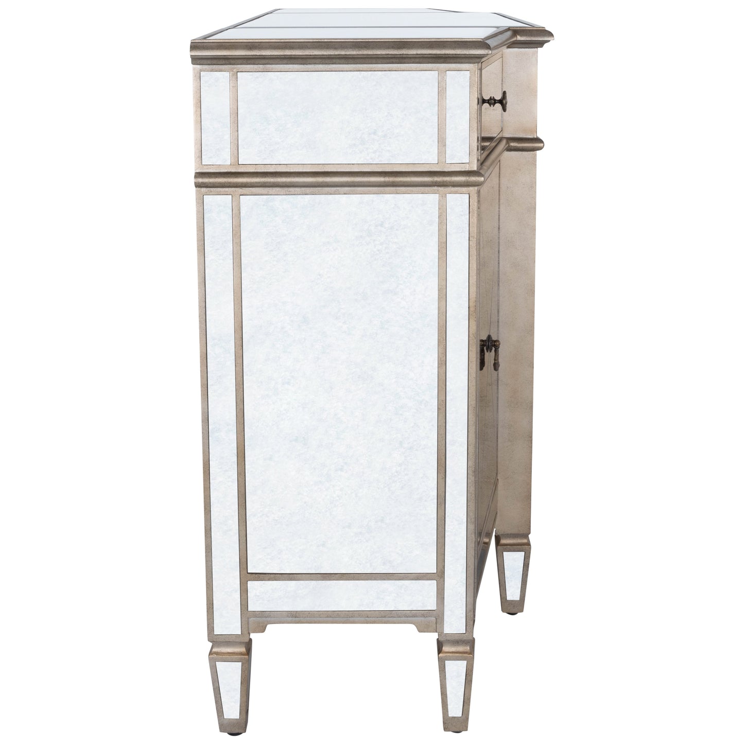 Celeste Mirrored 68" Buffet in Silver  2614146