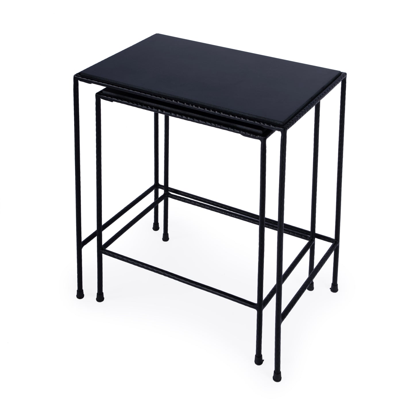 Carrera Outdoor Nesting Tables in Black  2870437