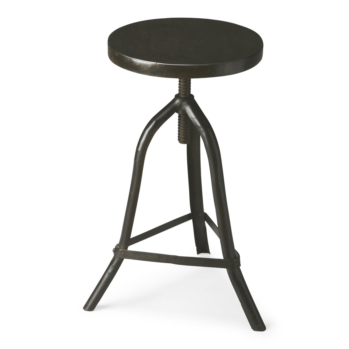 Fullerton Round Swivel 26"  Counter Stool in Black  2897025