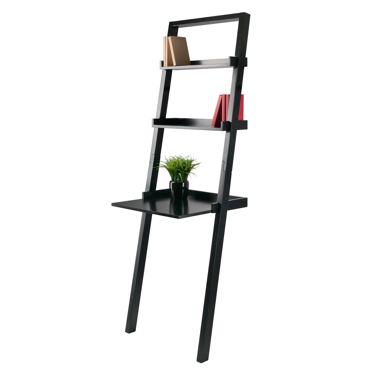 Bellamy Leaning Desk, Black