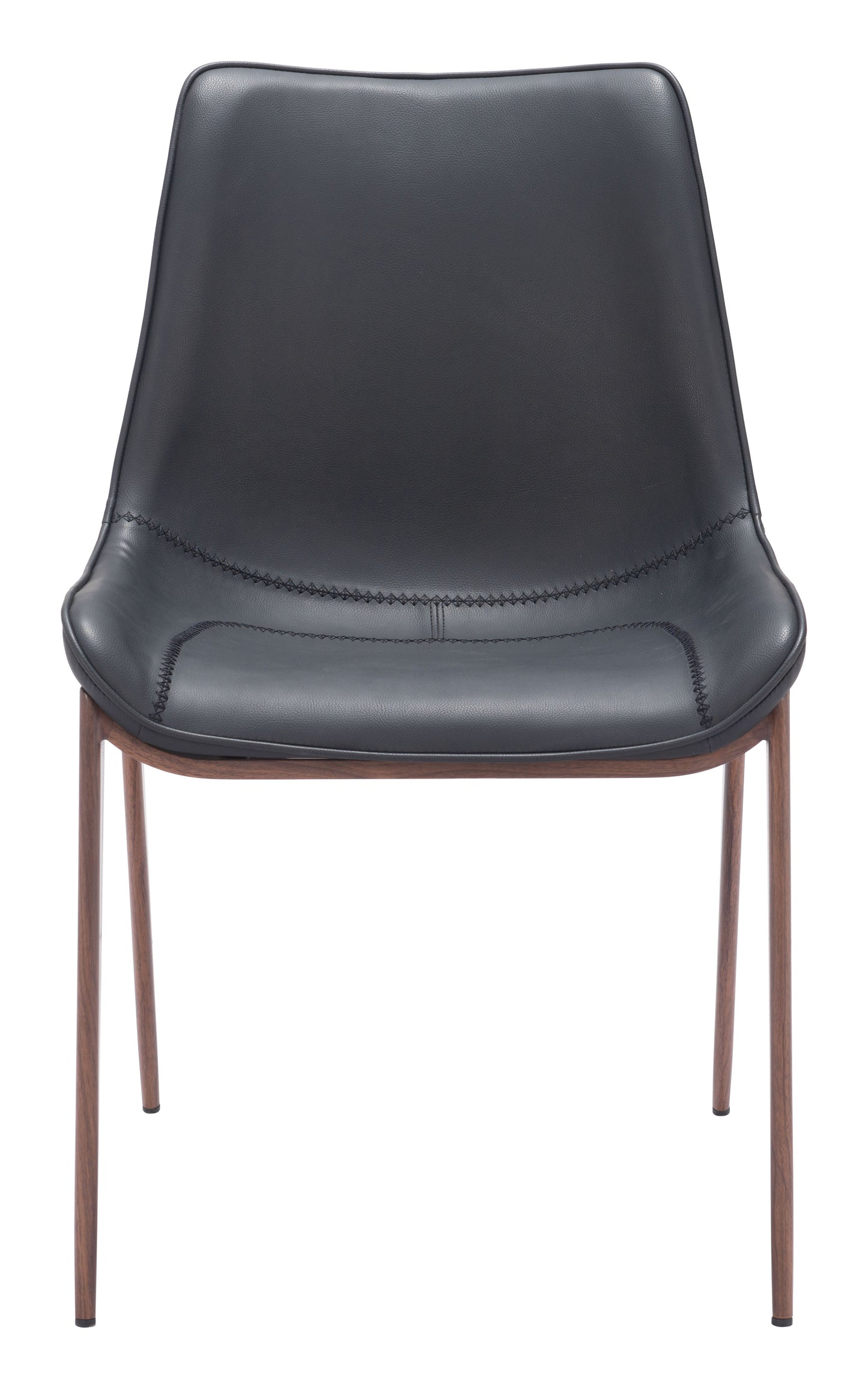 Magnus Dining Chair Black & Walnut