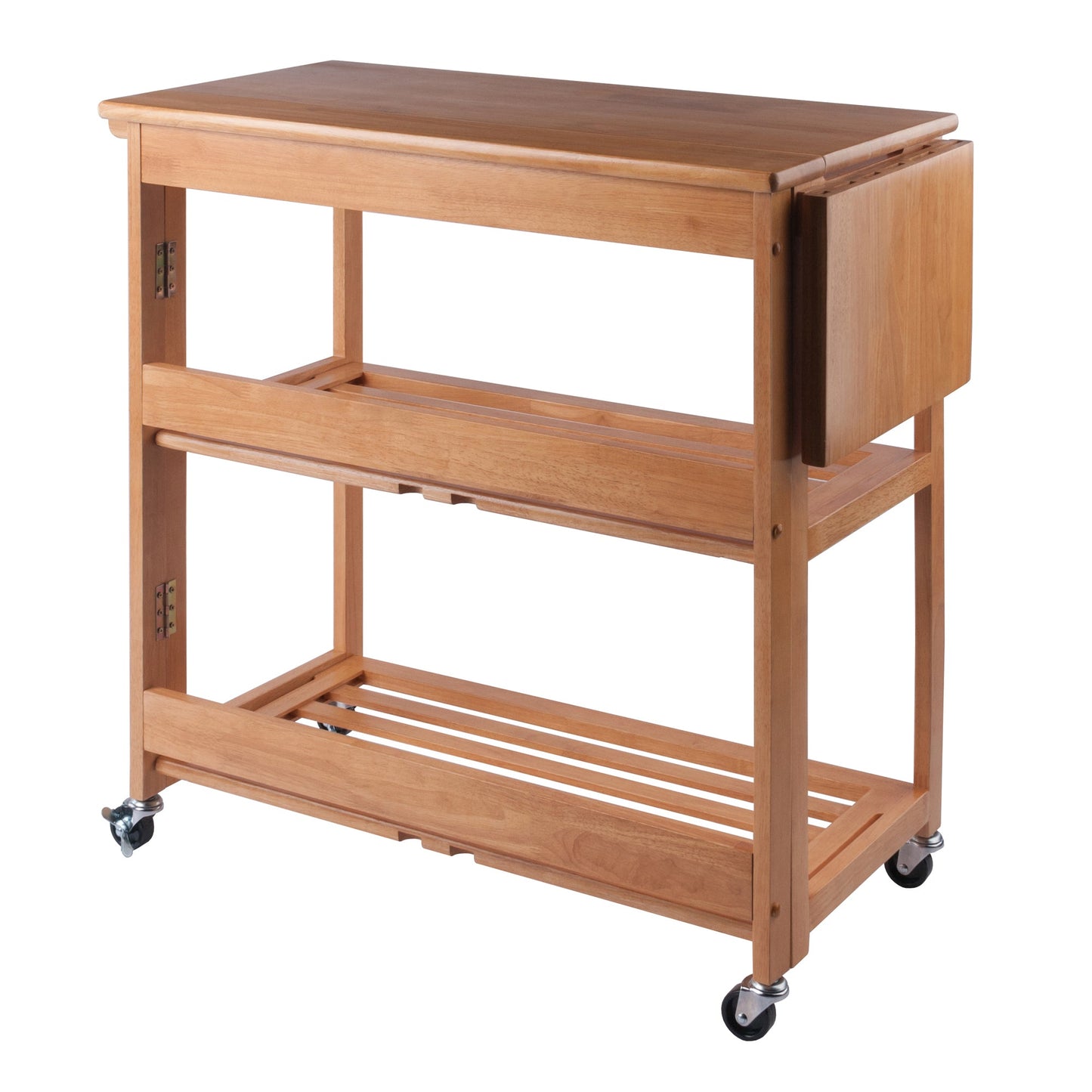 Radley Kitchen Cart, Foldable, Light Oak