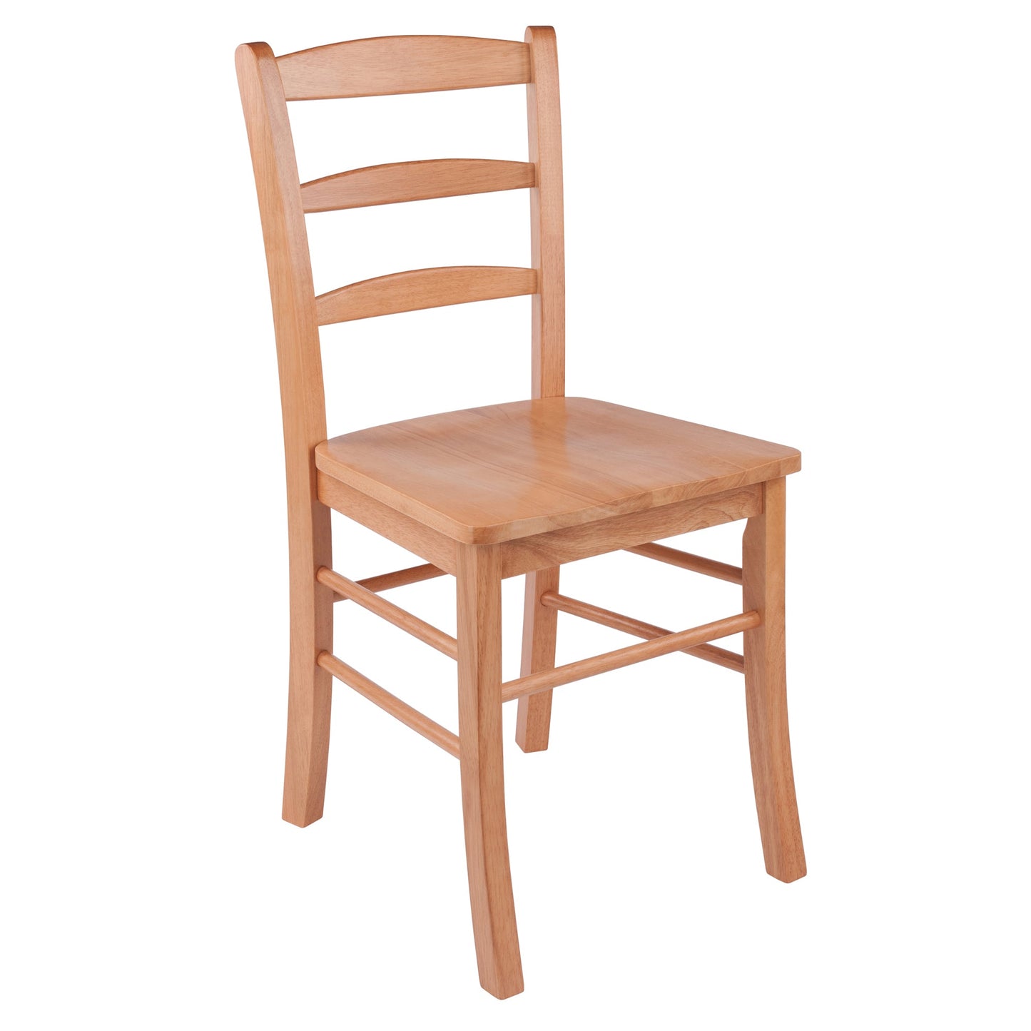 Benjamin 2-Pc Ladder-back Chair Set, Light Oak