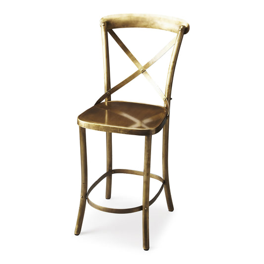 Bennington Antique 24" Counter Stool in Gold  3432330